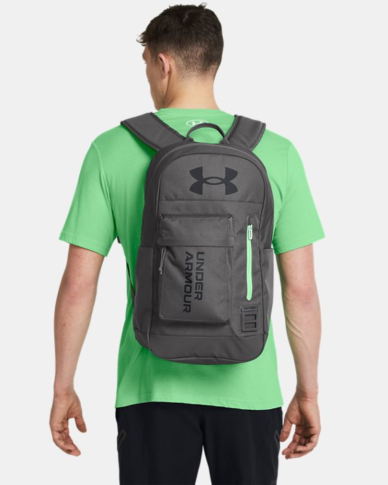 Unisex UA Halftime Backpack in Gray image number 4